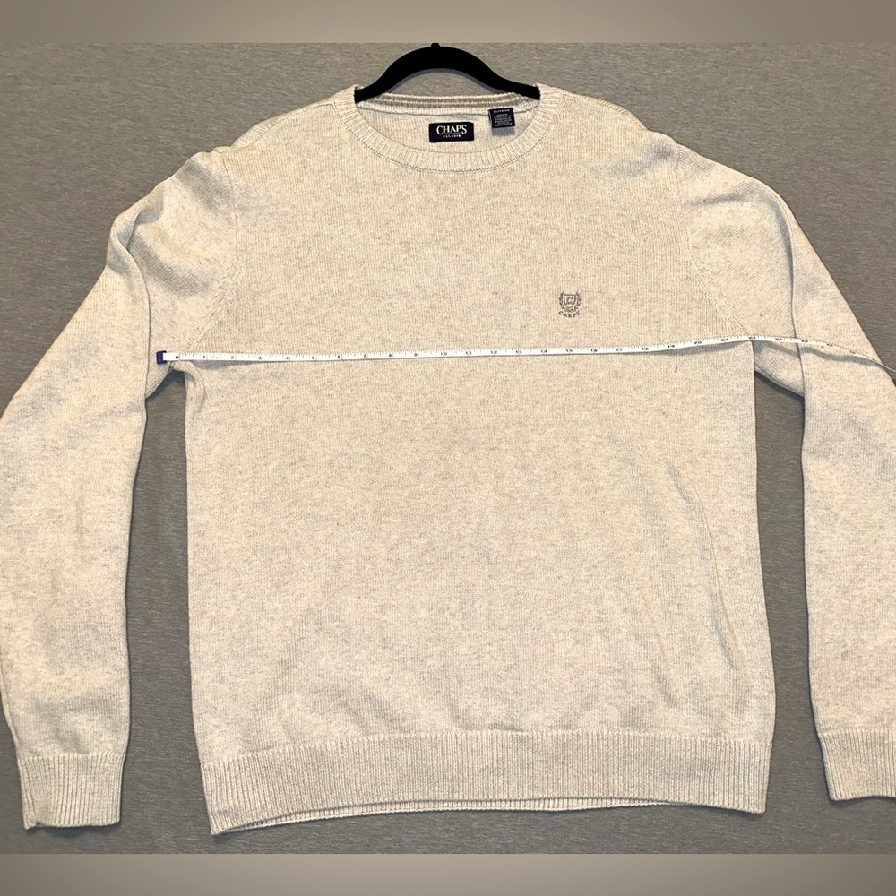 Chaps XL Sweater (Cream)